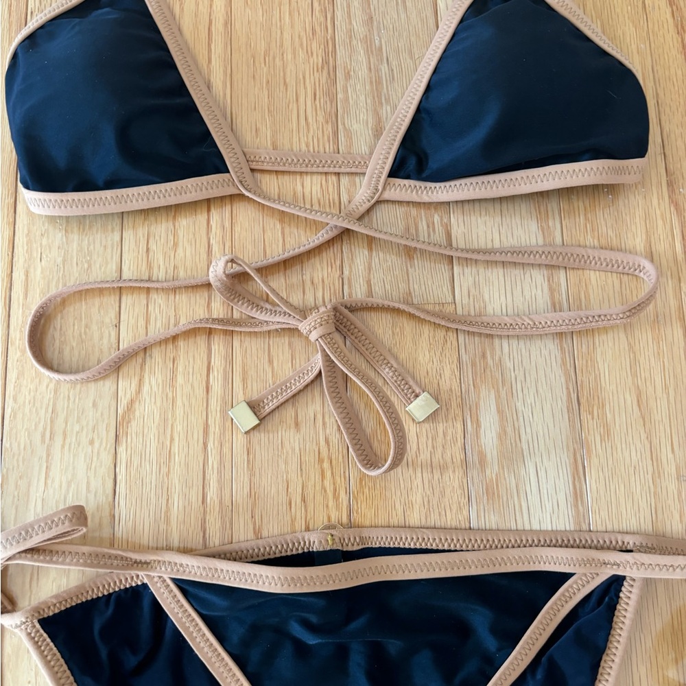 Vix By Paula Hermanny Wrap Top String Bikini Set,… - image 3